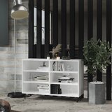 vidaXL Komoda bela 103,5x35x70 cm iverna plošča, (20656568) | Shoptok.si