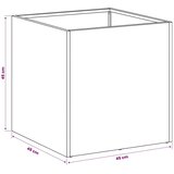  Vrtna saksija Antracit 45 x 45 x 45 cm Čelična vrata - Antracit 45 x 45 x 45 cm 1 | shoptok.hr