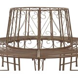  Klupa pod drvetom 8-Broj sjedala Ø 160 x 89 cm Čelik | shoptok.hr