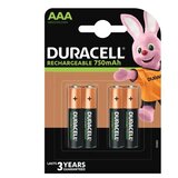 Duracell punjiva baterija aaa 750mAh(pak 4 kom) Cene