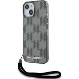 Karl Lagerfeld OVITEK IML MONO KL VZOREC & VRVICA ZA IPHONE 15/14/13 ČRNA, (21896948) | Shoptok.si