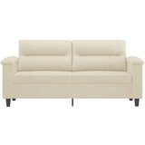 vidaXL Dvosjed od tkanine krem 140 cm od umjetne kože | shoptok.hr
