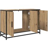 vidaXL Kopalniška omara za umivalnik artisan hrast 90 x 33 x 60 cm | Shoptok.si
