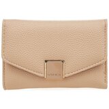 Verde Novčanik ženski manji sa elegantnom kopcom 1433, 15×3×10.5 cm krem | ePonuda.com