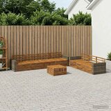  Set vanjskih sofa 8 kom. Prirodna Čvrsto drvo akacije | shoptok.hr