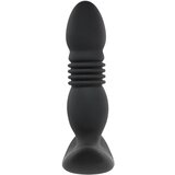 Playboy polnilni, potisni analni vibrator (črn) | Shoptok.si