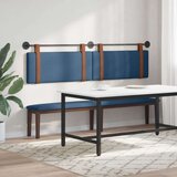  Držeće uzglavlje Zidne Plava 210 x 55 x 5 cm Antikni PU - Plava 200 cm bez LED | shoptok.hr