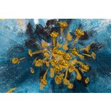  Naslikana slika na platnu cvetje 1-delna CWF1274HE1 - 50x50 cm () | shoptok.hr