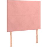 Maison Chic Posteljno vzglavje - Vzglavna omarica 2 kosa roza 80x5x78/88 cm žamet, (22077596) | Shoptok.si