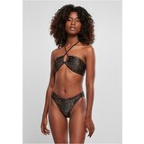 UC Ladies Women's Brown Bikini AOP Hot V Bikini | Shoptok.si