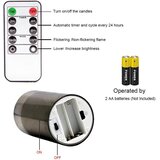 ELDNACELE 3x LED sveča z 3D stenjem in daljincem | Shoptok.si