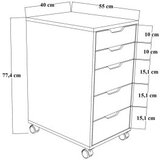 Hanah home caisson 1600-78 green multi purpose cabinet | ePonuda.com