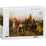 Oddo Slagalica Serbian Art Collection, Paja Jovanović, Seoba Srba, 1000 delova Cene