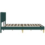  Okvir za krevet Tamnozelena 120 x 200 cm tkanina - Tamnozelena 120 x 200 cm | shoptok.hr