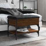 vidaXL Klupa za cipele boja hrasta 62x42x45 cm od konstruiranog drva Cijene