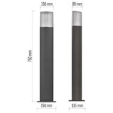  Spoljašnja lampa LANA 1xE27/25W/230V IP54 75 cm | Eponuda.com