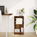 vidaXL Regal za knjige boja hrasta 40x24x76 cm od konstruiranog drva | shoptok.hr