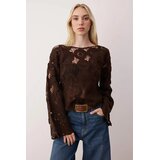 TRENDYOLMILLA ženski duks Twoaw26Kz00247, braon-braon | Eponuda.com