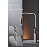 ELITE EDITION Kuhinjska armatura KF1692 z izvlečno prho v barvi brušenega zlata — Nikelj | Shoptok.si