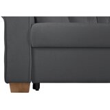 MID.YOU ZOFA S POSTELJNO FUNKCIJO, temno siva tekstil | Shoptok.si