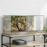 Terarij s pohranom *Transparent*an 80 x 40 x 40 cm Stakl
