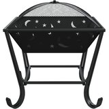 Posuda za vatru sa žaračem 50 cm XXL čelična | shoptok.hr