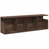 Maison Chic Stenska omarica - Zidna omarica 100x20x30 cm rjavi hrast inženirski les iu253, (22063266) | Shoptok.si