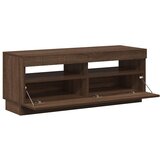 TV ormarić s LED svjetlima boja smeđeg hrasta 100 x 35 x 40 cm | shoptok.hr