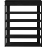  Stalak za cipele crni 80x30x98 cm od konstruiranog drva | Eponuda.ba