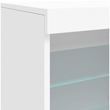  Komoda s LED svjetlima bijela 60,5 x 37 x 67 cm | shoptok.hr
