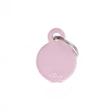 Basic Mali Pink Okrugli Privezak Za Graviranje Aluminijum