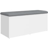  Klupa za odlaganje bijela 102x42x45 cm inženjerski drvo | Eponuda.com
