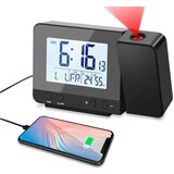 Venisymlis Projekcijska Budilka, Digitalna Projektorska Budilka Z Velikim Lcd Zaslonom, Stropna Projekcija Ala, (22060477) Cene