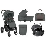 Kikka Boo kolica za bebe 3u1 Goya Platinum Olive Cene