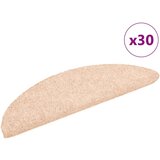 vidaXL Samoljepljivi otirači za stepenice 30 kom smeđe 56 x 17 x 3 cm | shoptok.hr