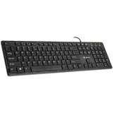 TECLADO COM FIO TRACER OFFICE PARA COMPUTADOR/LAPTOP, USB, LEVE E CONFORTÁVEL., (5000261510)