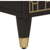  Visoka komoda 60 x 33 x 100 cm od masivnog drva manga | shoptok.hr