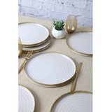 Hermia Set servisnih tanjira, 6 komada, Beli | Eponuda.com