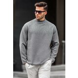 Madmext Anthracite Men's Turtleneck Oversize Sweater 6114 cene