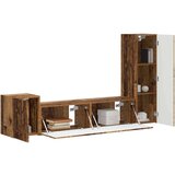  Komplet TV omaric 4 pcs Star les Konstruiran les - - Rjava - 61.6 - 30 x 31 x 100 cm - 2025-vidaXL-Uvoz_2 | Shoptok.si