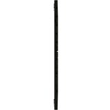  Zidno uzglavlje crni 141x3x91 5 cm od masivne borovine | shoptok.hr