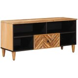 vidaXL Omare za shranjevanje s predalom Rjava 100 x 33,5 x 46 cm, (5000246531) | Shoptok.si