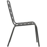  Set složivih vrtnih stolica 7 kom antracit čelik obložen prahom | shoptok.hr