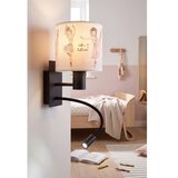 Brilagi LED Flex. lampa BOBO 1xE27/25W/230V + LED/3W crna/bela/ružičasta/baletke | Eponuda.com