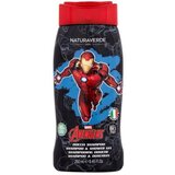 Naturaverde Avengers Shampoo & Shower Gel 250 ml nežen šampon in gel za prhanje za otroke | Shoptok.si