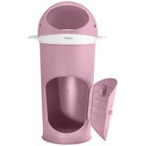 Kindsgut Rožnat plastičen koš za plenice 25 l Whale – | Shoptok.si