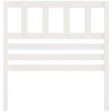  Uzglavlje za krevet bijelo 81 x 4 x 100 cm od masivne borovine | shoptok.hr