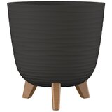  GARDINO-SAKSIJA SA NOGARIMA FINESA 20 CM ANTRACIT | Eponuda.com