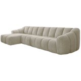 Miuform Bež kutna garnitura (s lijevim kutom/s ležaljkom) Shell – | shoptok.hr