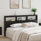  Uzglavlje Crni hrast 200 x 17 x 102 cm Konstruirano drvo | shoptok.hr